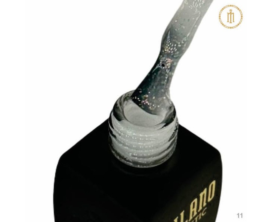 Изображение 2 База с поталью Milano Base Yuki №11, 10 мл, Объем (мл, г): 10, Цвет: 11