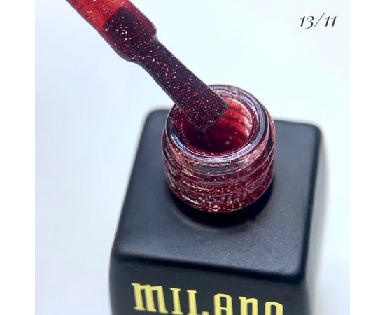 Изображение 2 Гель-лак Milano Effulgence №13/11, 8 мл, Объем (мл, г): 8, Цвет: 13/11