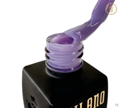 Зображення 2 База кольорова Milano Color Cover Base №12, 15 мл, Об'єм (мл, г): 15, Колір: 12