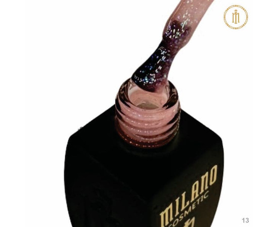 Изображение 2 База с поталью Milano Base Yuki №13, 10 мл, Объем (мл, г): 10, Цвет: 13