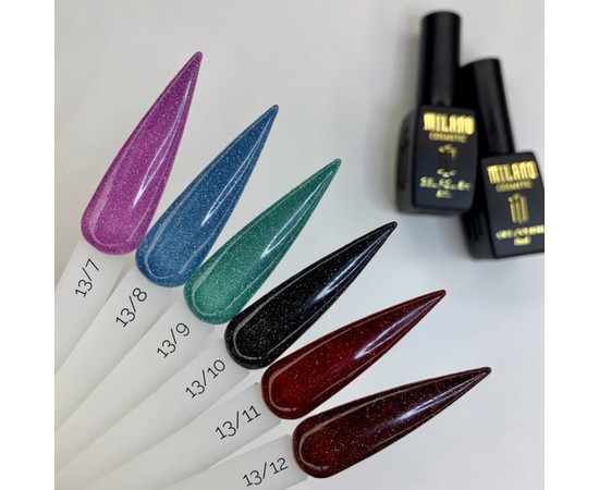 Изображение 3 Гель-лак Milano Effulgence №13/14, 8 мл, Объем (мл, г): 8, Цвет: 13/14