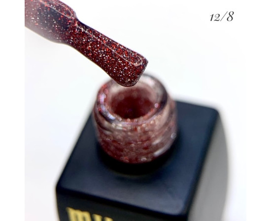 Зображення 2 Гель-лак Milano Effulgence №12/08, 8 мл, Об'єм (мл, г): 8, Колір: 12/08