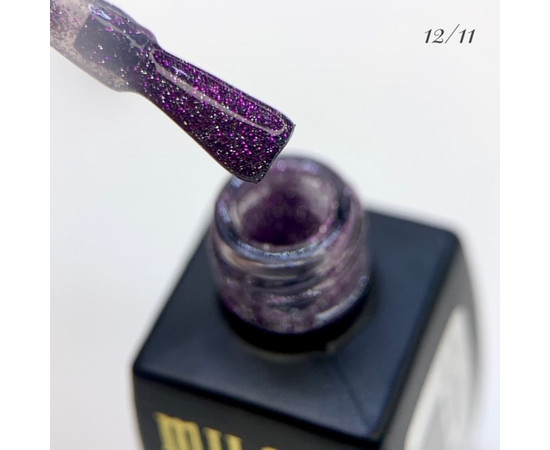 Зображення 2 Гель-лак Milano Effulgence №12/11, 8 мл, Об'єм (мл, г): 8, Колір: 12/11