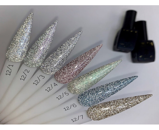 Зображення 3 Гель-лак Milano Effulgence №12/12, 8 мл, Об'єм (мл, г): 8, Колір: 12/12