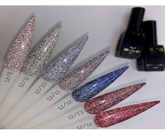 Зображення 4 Гель-лак Milano Effulgence №12/08, 8 мл, Об'єм (мл, г): 8, Колір: 12/08