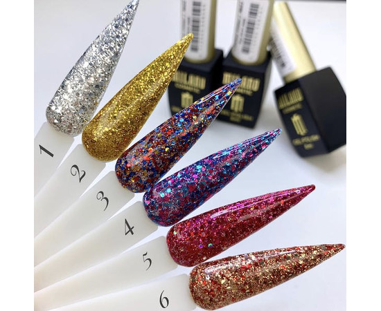 Изображение 3 Гель-лак Milano Galaxy Glitter №05, 8 мл, Объем (мл, г): 8, Цвет: 05