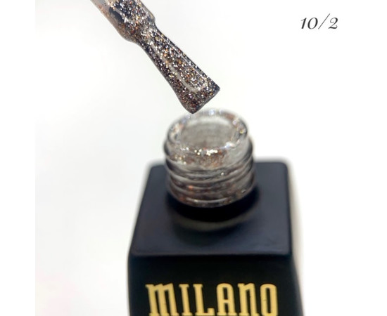 Зображення 2 Гель-лак Milano Effulgence №10/02, 8 мл, Об'єм (мл, г): 8, Колір: 10/02