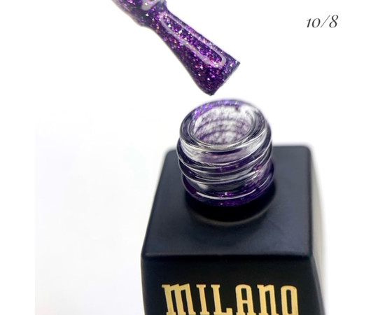 Зображення 2 Гель-лак Milano Effulgence №10/08, 8 мл, Об'єм (мл, г): 8, Колір: 10/08