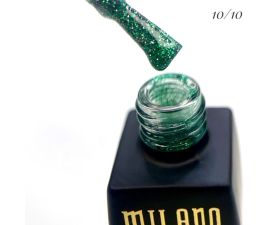 Зображення 2 Гель-лак Milano Effulgence №10/10, 8 мл, Об'єм (мл, г): 8, Колір: 10/10