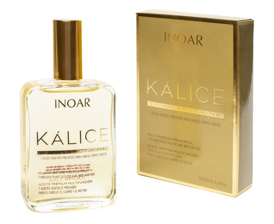 Зображення 2 Олія-парфум для волосся Inoar Kalice Oil, 100 мл , Об'єм (мл, г): 100
