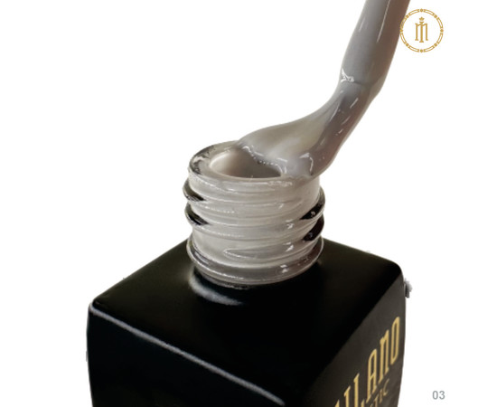 Изображение 2 База для гель лака Milano Base Defferent Color №03, 10 мл, Объем (мл, г): 10, Цвет: 03
