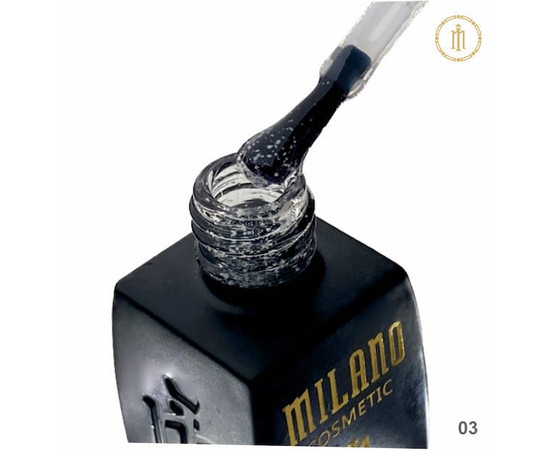 Изображение 2 Топ без липкого слоя Milano Top Confetti No Sticky №03, 10 мл, Объем (мл, г): 10, Цвет: 03