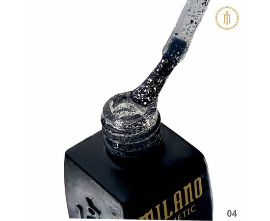 Зображення 2 Топ без липкого шару Milano Top Confetti No Sticky №04, 10 мл, Об'єм (мл, г): 10, Колір: 04