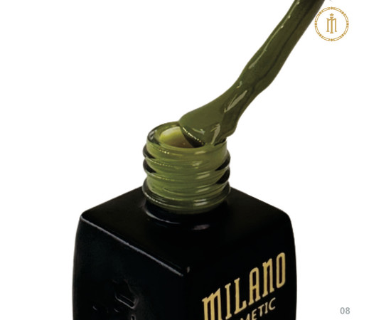 Зображення 2 База для гель лаку Milano Base Defferent Color №08, 10 мл, Об'єм (мл, г): 10, Колір: 08