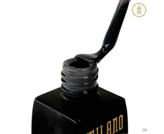 Зображення 2 База для гель лаку Milano Base Defferent Color №09, 10 мл, Об'єм (мл, г): 10, Колір: 09