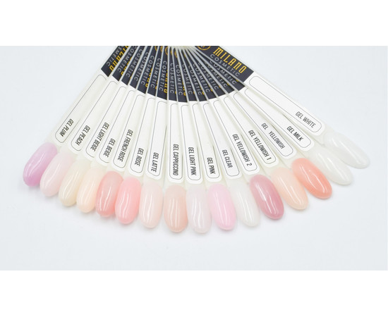 Зображення 2 Гель для нарощування Milano 50 мл, Light Pink, Об'єм (мл, г): 50, Колір: Light Pink