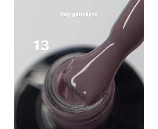 Изображение 4 Жидкий полигель Milano Liquid Poly Gel №13, 15 мл, Объем (мл, г): 15, Цвет: 13