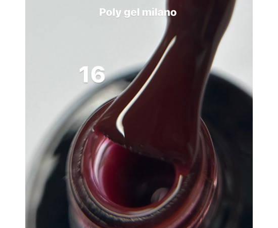 Зображення 4 Рідкий полігель Milano Liquid Poly Gel №16, 15 мл, Об'єм (мл, г): 15, Колір: 16