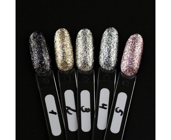 Зображення 2 Гель для дизайну Saga Platinum Paint №02 золотистий, 5 мл, Об'єм (мл, г): 5, Колір: 02