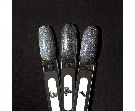 Изображение 3 Топ для гель-лака без липкого слоя Saga Top Crush №03 голографический эффект, 9 мл, Объем (мл, г): 9, Цвет: 03