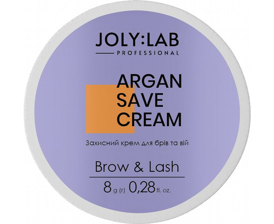 Зображення 2 Захисний аргановий крем для брів та вій Joly:Lab Argan Save Cream, 10 мл