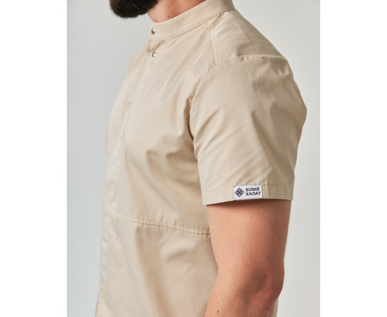 Зображення 5 Медичний костюм чоловічий Бостон кремовий р. 52, "БІЛИЙ ХАЛАТ" 129-460-679, Розмір: 52, Цвет: кремовий