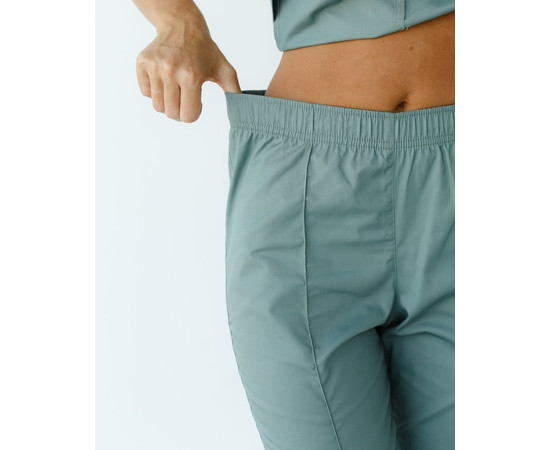 Зображення 7 Медичний костюм жіночий Топаз оливковий р. 54, "БІЛИЙ ХАЛАТ" 137-327-705, Розмір: 54, Цвет: оливковий