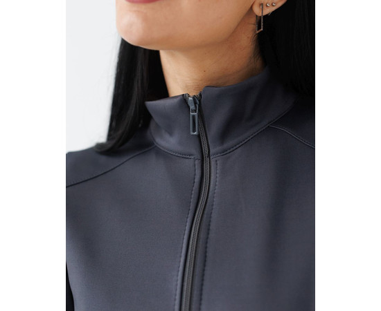 Зображення 3 Медична кофта жіноча Грейс темно-сіра р. XL, "БІЛИЙ ХАЛАТ" 455-408-923, Розмір: XL, Цвет: темно-сірий