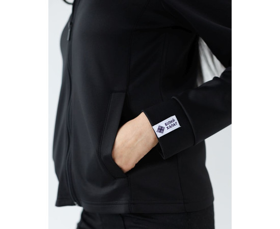 Зображення 3 Медична кофта жіноча Грейс чорна р. L, "БІЛИЙ ХАЛАТ" 455-321-923, Розмір: L, Цвет: чорний