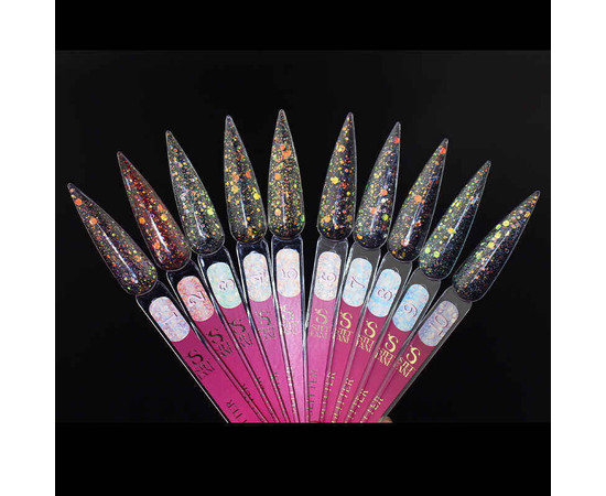 Зображення 3 База Steffani Glitter Base №08, 10 мл, Об'єм (мл, г): 10, Колір: 08