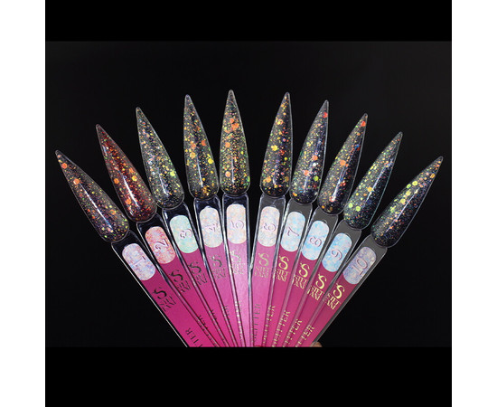 Зображення 3 База Steffani Glitter Base №09, 10 мл, Об'єм (мл, г): 10, Колір: 09