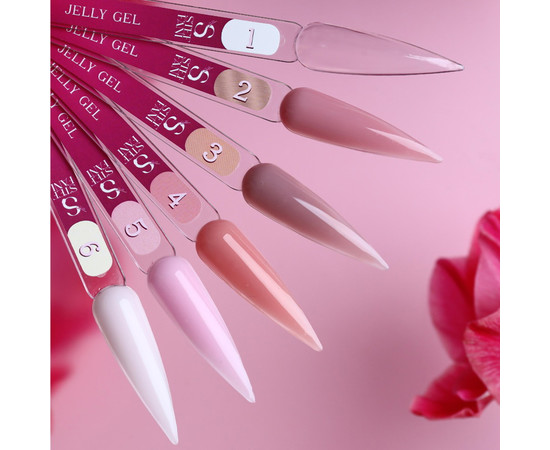 Зображення 2 Гель моделюючий Steffani Jelly Gel №01 прозорий, 15 мл, Об'єм (мл, г): 15, Колір: 01