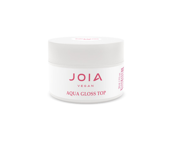Зображення 2 Топ для гель-лаку JOIA vegan Aqua Gloss Top No Wipe глянцевий, 50 мл
