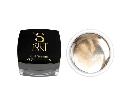 Зображення  Гель-фарба Steffani Metal Gel Gold, 5 мл, Об'єм (мл, г): 5, Колір: Gold