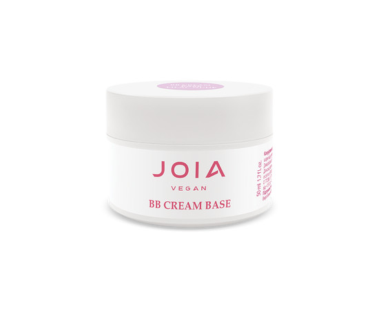 Зображення 2 Камуфлююча база JOIA vegan BB cream base Lilac Nude, 50 мл, Об'єм (мл, г): 50, Колір: Lilac Nude