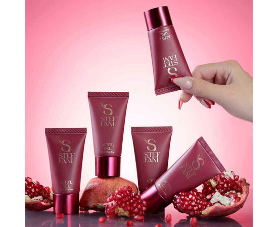 Зображення 2 Акрил-гель Steffani Acryl Gel №03 блідо рожевий, 30 мл, Об'єм (мл, г): 30, Колір: 03