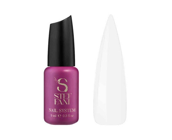 Зображення  Рідкий гель Steffani Water Gel для зміцнення та моделювання №01 прозорий, 9 мл, Об'єм (мл, г): 9, Колір: 01