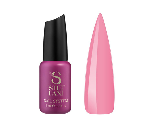 Изображение  Жидкий гель Steffani Water Gel для укрепления и моделирования №04 розовый теплый, 9 мл, Объем (мл, г): 9, Цвет: 04