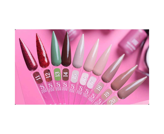 Зображення 2 Гель лак Steffani Color Gel polish №013 мятный, 9 мл, Об'єм (мл, г): 9, Колір: 013