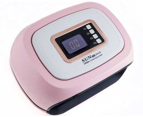 Изображение 2 Лампа для ногтей и шеллака Sun H6 Plus  UV+LED 108 Вт, розовая