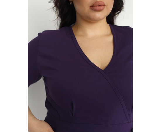 Зображення 5 Медичний костюм жіночий Ріо фіолетовий +SIZE р. 58, "БІЛИЙ ХАЛАТ" 346-335-704, Розмір: 58, Цвет: фиолетовый