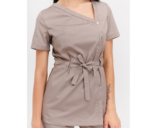 Зображення 7 Медичний костюм жіночий Наомі мокко р. 42, "БІЛИЙ ХАЛАТ" 331-421-679, Розмір: 42, Цвет: моко