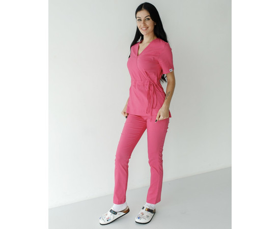 Зображення 5 Медичний костюм жіночий Ріо рожевий р. 46, "БІЛИЙ ХАЛАТ" 135-337-707, Розмір: 46, Цвет: рожевий
