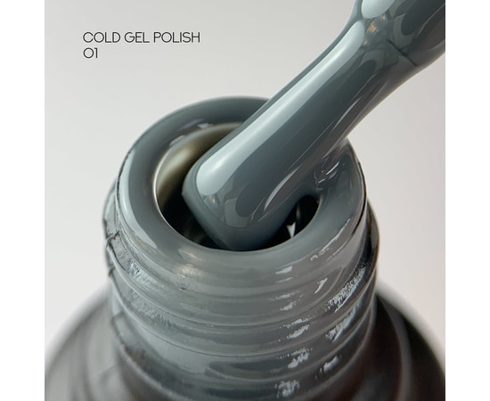 Зображення 2 Гель-лак для нігтів Siller Cold №01, 8 мл, Об'єм (мл, г): 8, Колір: 01