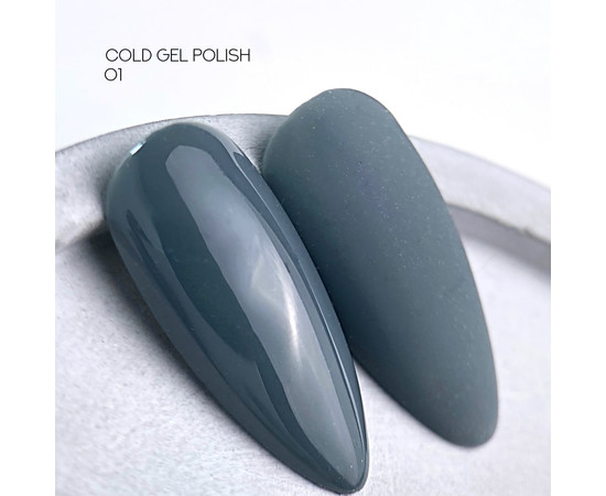 Зображення 3 Гель-лак для нігтів Siller Cold №01, 8 мл, Об'єм (мл, г): 8, Колір: 01