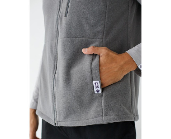 Зображення 5 Медичний флісовий жилет Канада сіра (унісекс) р. 52-54, "БІЛИЙ ХАЛАТ" 366-328-842, Розмір: 52-54, Цвет: сірий