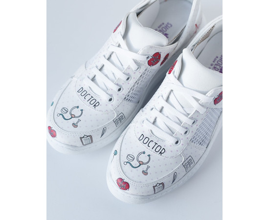 Зображення 2 Взуття медичне кросівки з відкритою п'ятою Doctor PU підошва р. 37, "БІЛИЙ ХАЛАТ" 347-324-849, Розмір: 37, Цвет: doctor
