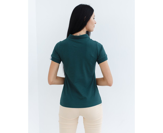 Зображення 2 Медичне поло жіноче темно-зелене р. M, "БІЛИЙ ХАЛАТ" 147-430-677, Розмір: M, Цвет: темно-зелений