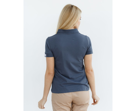 Зображення 2 Медичне поло жіноче темно-сіре р. M, "БІЛИЙ ХАЛАТ" 147-408-677, Розмір: M, Цвет: темно-сірий