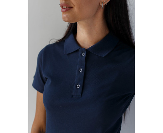 Зображення 3 Медичне поло жіноче синє р. XL, "БІЛИЙ ХАЛАТ" 147-322-677, Розмір: XL, Цвет: синий